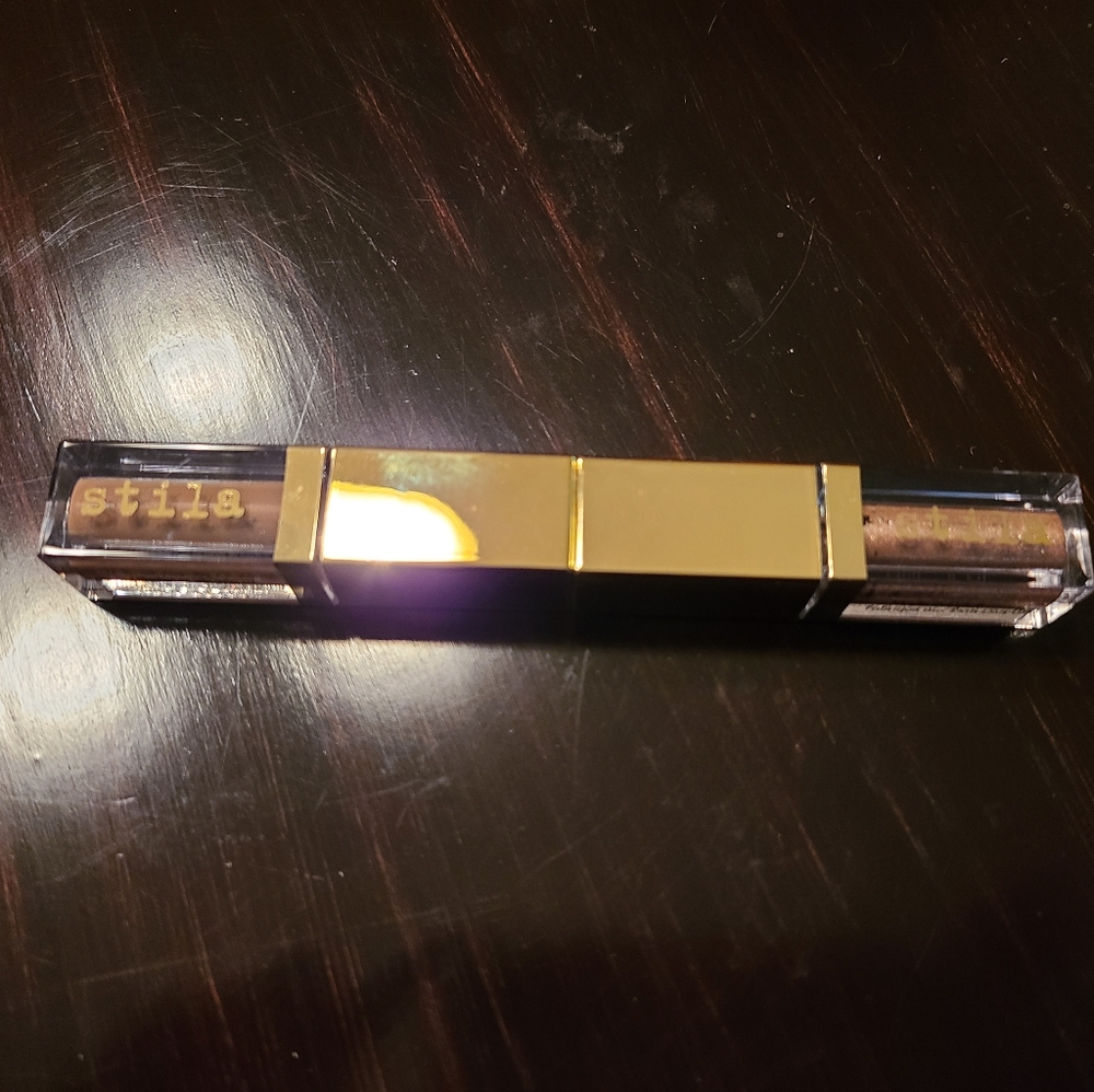 Stila Double Dip Suede Shade and Glitter & Glow Smitten Kitten